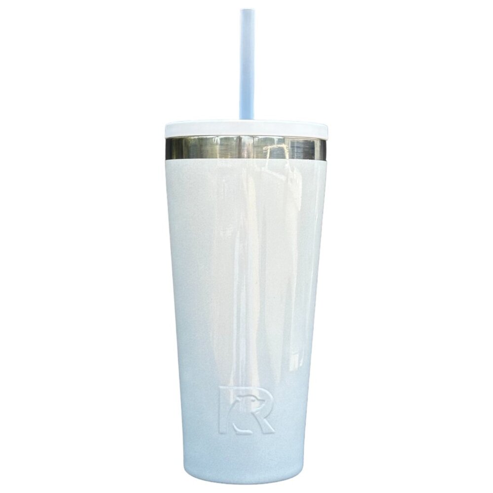 RTIC EVERYDAY TUMBLER 20oz - WHITE GLITTER (CERAMIC LINING)